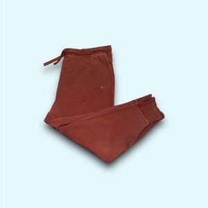 Nike Dri-Fit Performance Tapered Jogger Sweatpants Maroon Large